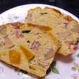 きのこオリーブ南瓜おからのケークサレ
