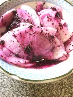 大根とゆかりのお漬物-レシピのメイン写真