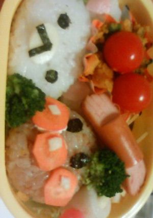 ｺﾘﾗｯｸﾏとｱﾝﾊﾟﾝﾏﾝのｷｬﾗ弁-レシピのメイン写真