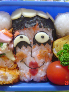 キャラ弁★ボン・クレーbyワンピース-レシピのメイン写真