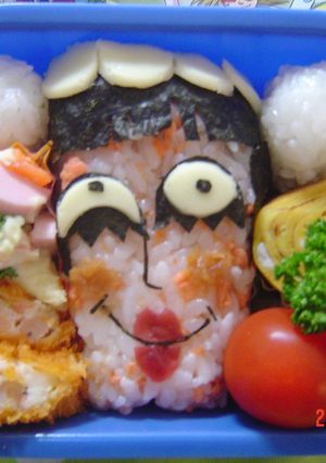 キャラ弁★ボン・クレーbyワンピース-レシピのメイン写真