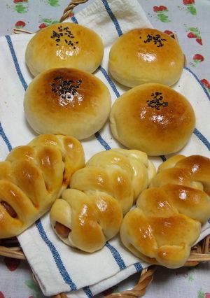 HBでふんわりしっとり♪基本のパン生地♪-レシピのメイン写真