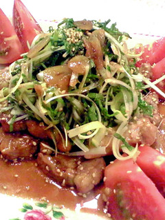 香味野菜のせポークソテー♪-レシピのメイン写真