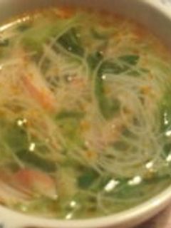 ★香り箱★で春雨スープ-レシピのメイン写真