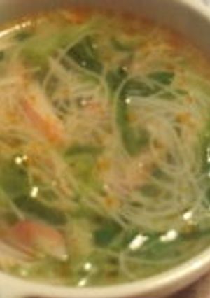 ★香り箱★で春雨スープ-レシピのメイン写真