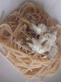 アンチョビ+アーティチョークパスタ-レシピのメイン写真