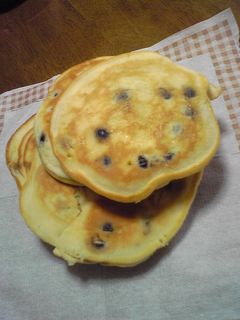 生クリームで黒豆和風ホットケーキ♪-レシピのメイン写真