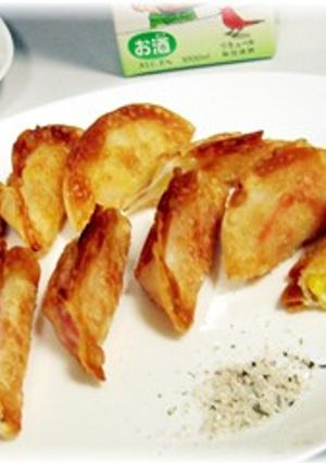 レンジで簡単✧餃子の皮でクリームコロッケ-レシピのメイン写真
