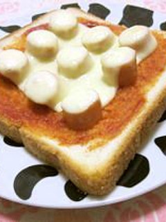 朝食に♡ころころウインナートースト-レシピのメイン写真