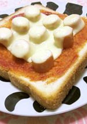 朝食に♡ころころウインナートースト-レシピのメイン写真