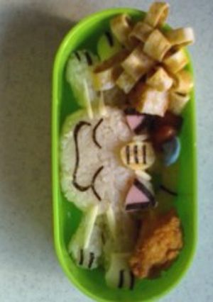 ポケモンのニャース『キャラ弁』-レシピのメイン写真