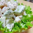 アボカドとエビのにんにく醤油マヨ