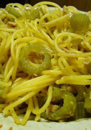 ふきとツナのパスタ-レシピのメイン写真