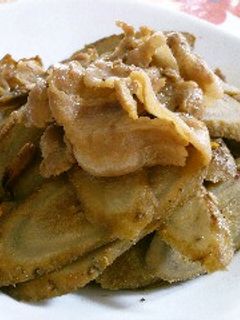 豚肉とゴボウのきんぴら風炒め煮-レシピのメイン写真