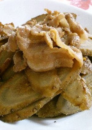 豚肉とゴボウのきんぴら風炒め煮-レシピのメイン写真