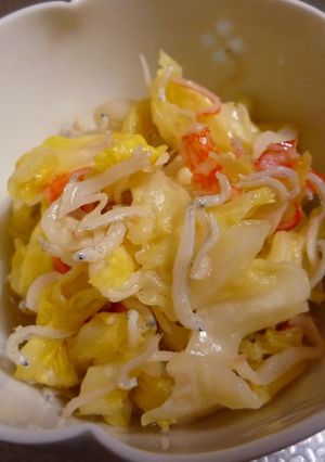 キャベツの酢の物-レシピのメイン写真