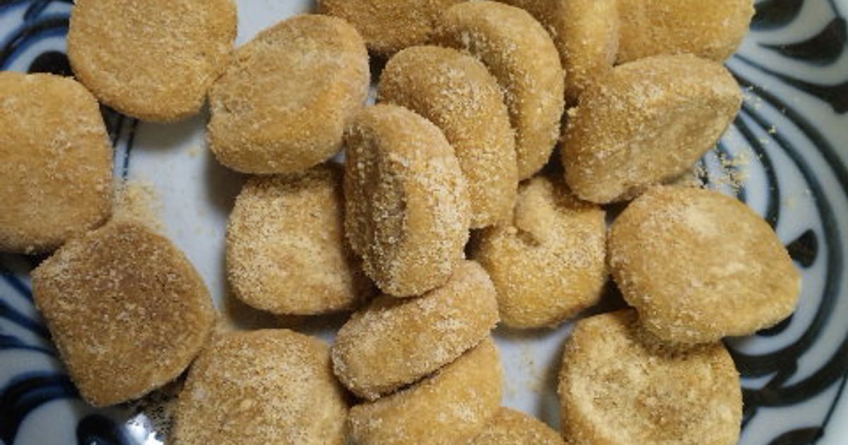 きなこボール（ザブレ） by ますん00 【クックパッド】 簡単おいしい