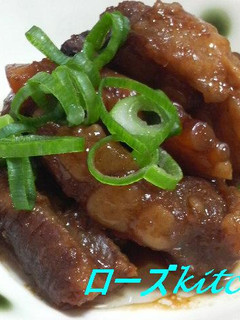 焼肉のタレの豚軟骨煮込み-レシピのメイン写真
