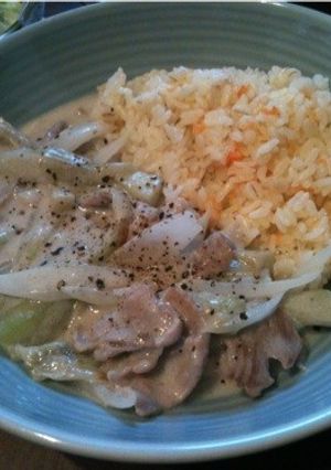 カフェ風に〜豚のココナッツミルク煮♪-レシピのメイン写真