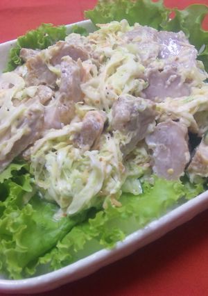 ✿鶏の唐揚げサラダ✿-レシピのメイン写真