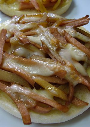魚肉ソーセージ×じゃが×ウスターマフィン-レシピのメイン写真