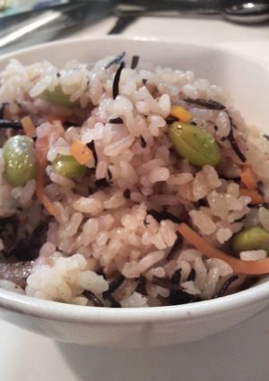 栄養満点☆ひじきと枝豆の炊き込みご飯☆-レシピのメイン写真