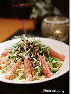 カニカマのわさびクリームパスタ-レシピのメイン写真
