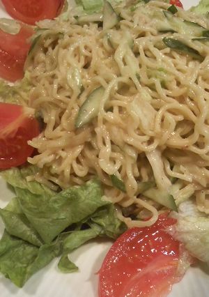 主食にもなる★ラーメンサラダ~ごま風味-レシピのメイン写真
