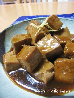 オイスターソースでコクうま♪まぐろの角煮-レシピのメイン写真