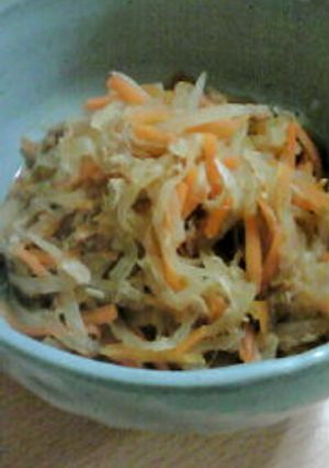 大根×人参×ツナの和風カンタン♪さっと煮-レシピのメイン写真