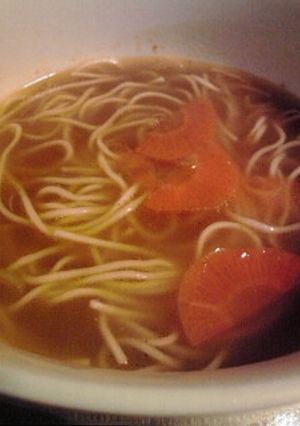 鍋底カレーで☆カレーにゅうめん-レシピのメイン写真