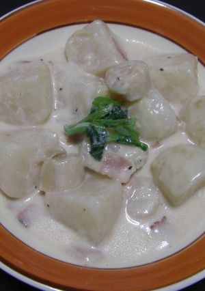 かぶとホタテのクリーム煮-レシピのメイン写真