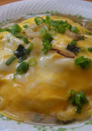 純☆和風オムライス ～松茸風味あんかけ～-レシピのメイン写真