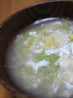 卵白を使って*ほわほわ中華スープ-レシピのメイン写真