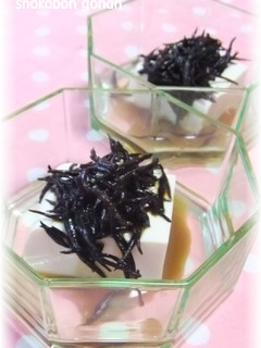 簡単☆ひじき冷や奴-レシピのメイン写真