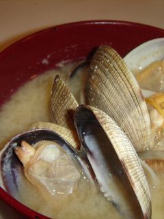 巨大あさりでおいしい味噌汁-レシピのメイン写真