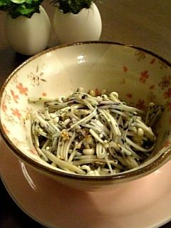 えのきのゆかり和え★-レシピのメイン写真