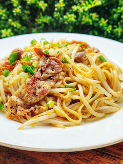 隠し味で居酒屋の焼きうどん♪簡単ランチ-レシピのメイン写真