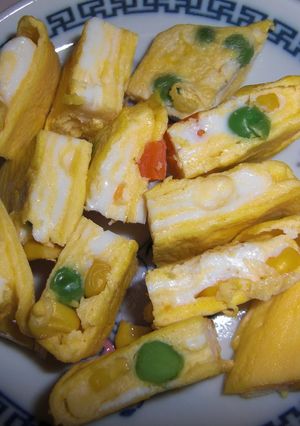 カラフル☆卵焼き～弁当・朝食・離乳食に♪-レシピのメイン写真