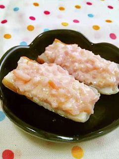 ちくわのハムマヨ焼き-レシピのメイン写真