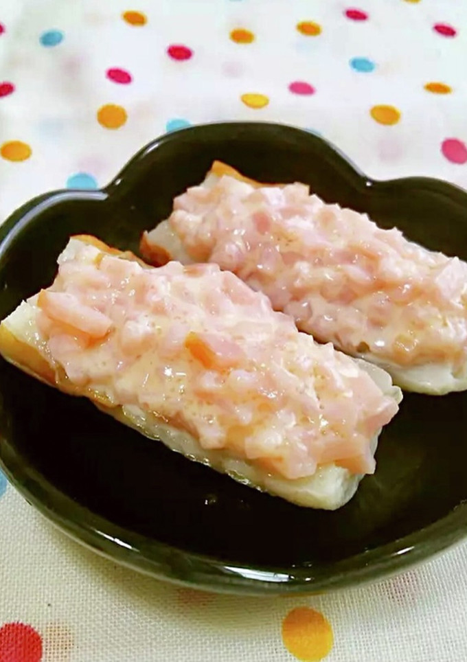 ちくわのハムマヨ焼き-レシピのメイン写真