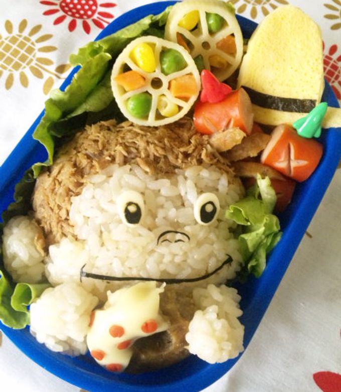 キャラ弁✿おさるのジョージ-レシピのメイン写真