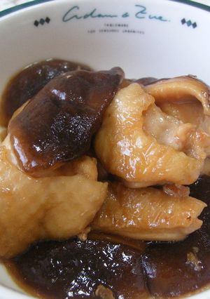 鶏肉としいたけのさっぱり照り照り煮-レシピのメイン写真