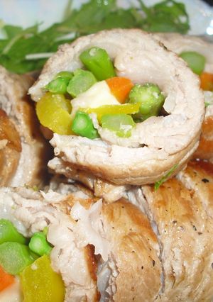 野菜とモッツァレラチーズの肉巻き-レシピのメイン写真