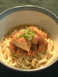 かつカレーうどん ~とんかつの次の日はコレ!~-レシピのメイン写真