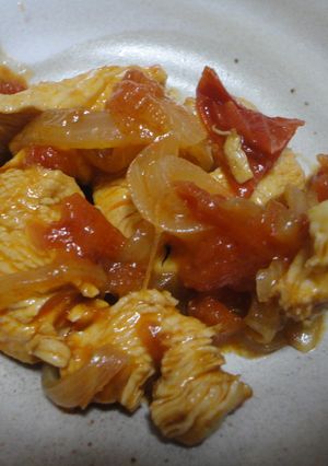 チキンのビール煮ートマト味ー-レシピのメイン写真