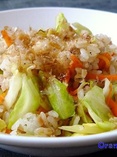 キャベツとひき肉の生姜醤油チャーハン-レシピのメイン写真