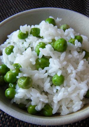 鮮やか豆ごはん-レシピのメイン写真