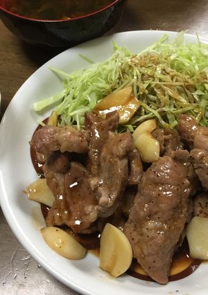 四日市名物！我が家のスタミナとんてき☆-レシピのメイン写真