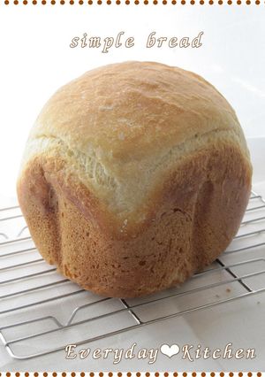 ❤基本のシンプル食パン（ホシノ天然酵母）-レシピのメイン写真